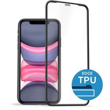 AlzaGuard 2.5D Glass with TPU Frame na iPhone 11/ XR čierne (AGD-TGTF002B)