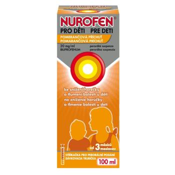 NUROFEN pre deti Pomaranč perorálna suspenzia 100 ml