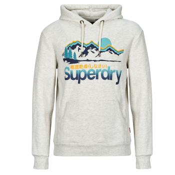 Superdry  HOODED GREAT OUTDOORS  Mikiny Béžová