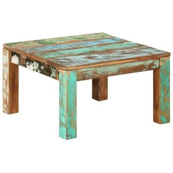 SHUMEE Konferenčný stolík 60 × 60 × 35 cm masívne recyklované drevo, 337273