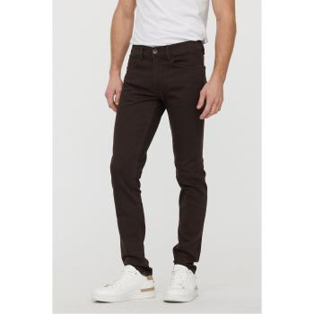 Lee Cooper  LC128ZP  Džínsy Skinny Hnedá