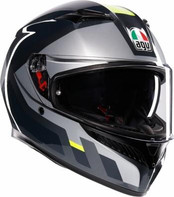 AGV K3 Shade Grey/Yellow Fluo S Prilba