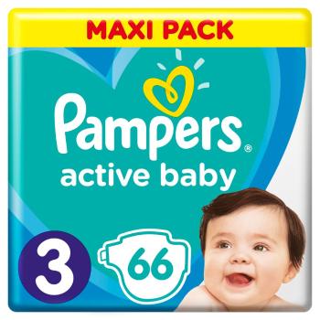 Pampers Active Baby S3 , 6-10 kg 66 ks