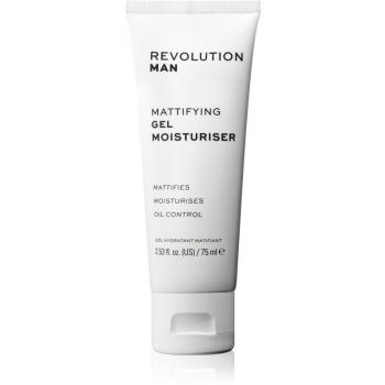 Revolution Man Mattifying ľahký hydratačný gélový krém pre mastnú pleť 75 ml