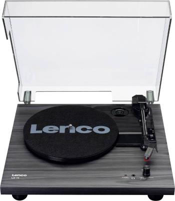 Lenco LS-10 gramofón s remienkovým náhonom čierna