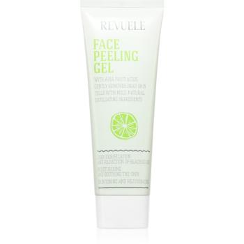 Revuele Face Peeling Gel AHA Fruit Acids čistiaci pleťový peeling proti čiernym bodkám 80 ml