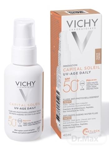 VICHY UV-AGE Daily Tónovaný Fluid SPF 50+ 40ml
