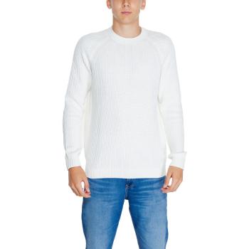 Calvin Klein Jeans  SOFT UTILITY RAGLAN J30J325672  Svetre Biela