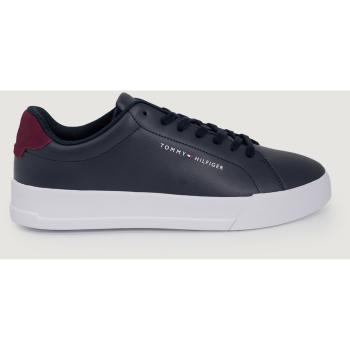 Tommy Hilfiger  TH COURT LEATHER FM0FM05297  Módne tenisky Modrá