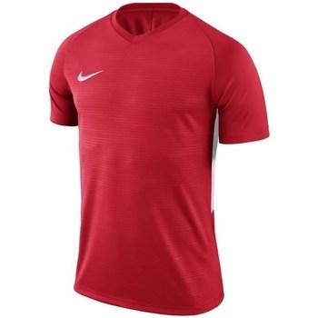 Nike  Tričká s krátkym rukávom JR Tiempo Prem  Červená
