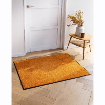 Blancheporte Interiérová rohožka, luxusná kvalita, jednofarebná oranžová 60x180 cm