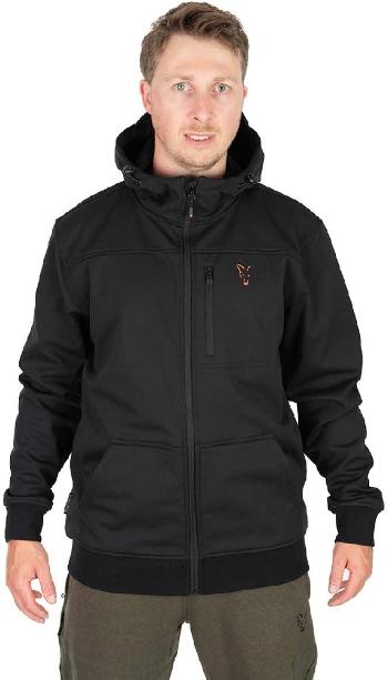 Fox bunda collection soft shell jacket black orange - xxxl