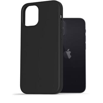 AlzaGuard Magnetic Silicon Case pro iPhone 12 Mini černé (AGD-PCMS001B)