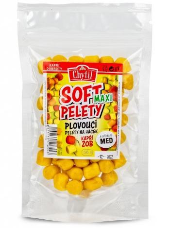 Chytil plávajúce soft pelety maxi 50 g - jahoda