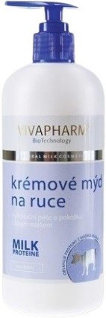 VIVAPHARM Kozie krémové mydlo na ruky 400 ml