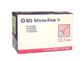 BD Micro Fine Pen Needle 29g ihly do aplikátorov inzulínu 100ks
