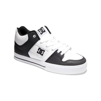 DC Shoes  Pure mid ADYS400082 WHITE/BLACK/WHITE (WBI)  Módne tenisky Biela