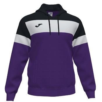 CREW IV HOODIE SWEATSHIRT PURPLE-BLACK fialová-čierna M