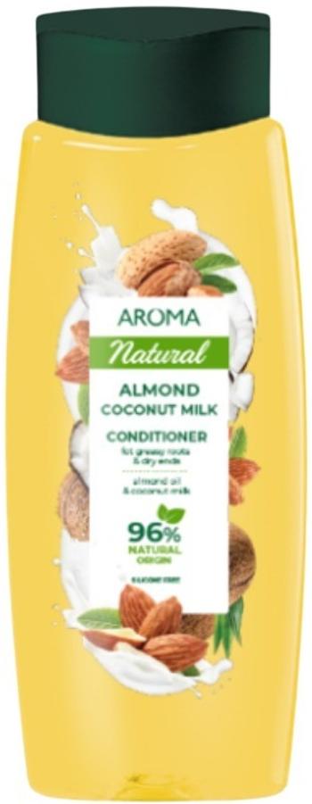 AROMA Kondicionér na mastné korienky a suché končeky Almond & Coconut Milk 400 ml