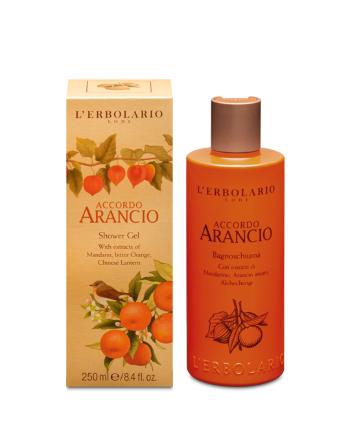 Accordo Arancio sprchový gél L Erbolario 250 ml