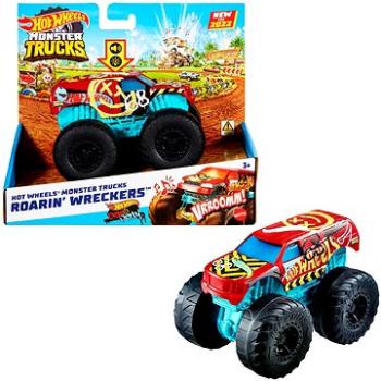 Hot Wheels Monster Trucks Svietiaci a hlučný vrak (194735034307)