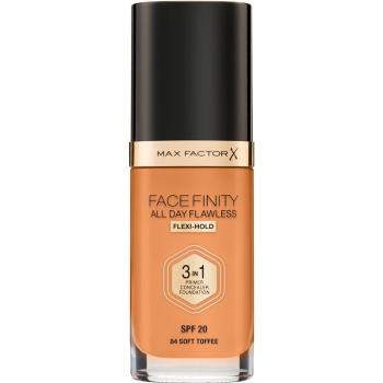 Max Factor Facefinity All Day Flawless dlhotrvajúci make-up SPF 20 odtieň 84 Soft Toffee 30 ml