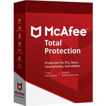 McAfee Total Protection (elektronická licencia)