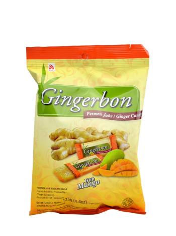 Zázvorové cukríky s mangom GINGERBON 125 g