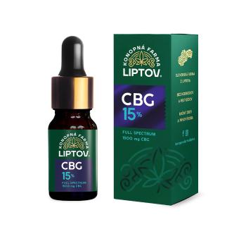 KonopnA farma Liptov CBG OLEJ 15% 10ml