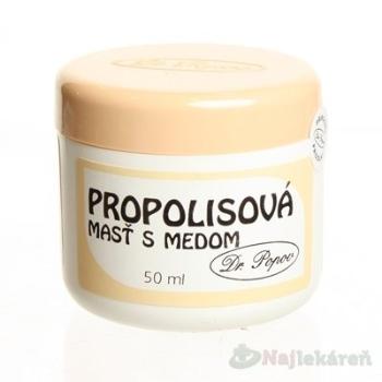 DR. POPOV MASŤ PROPOLIS + MED 50ml