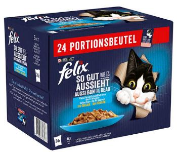 FELIX Fantastic cat losos v želé kapsičky pre mačky 26x85g