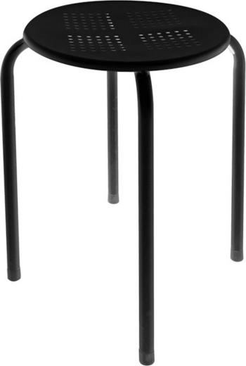 Perel stool stolička čierna FP135B