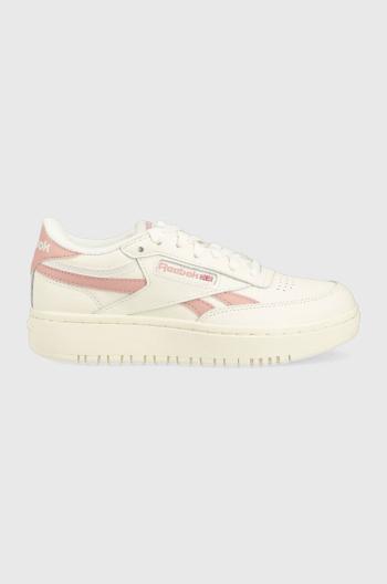 Tenisky Reebok Classic Club C Double Raven biela farba