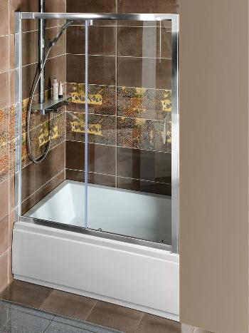 POLYSAN - DEEP sprchové dvere 1400x1650mm, číre sklo MD1416