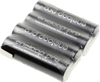 Panasonic eneloop Pro Reihe F1x4 akupack - sada nabíjacích batérií 4x mignon (AA) spájkovacia špička v tvare Z Ni-MH 4.8