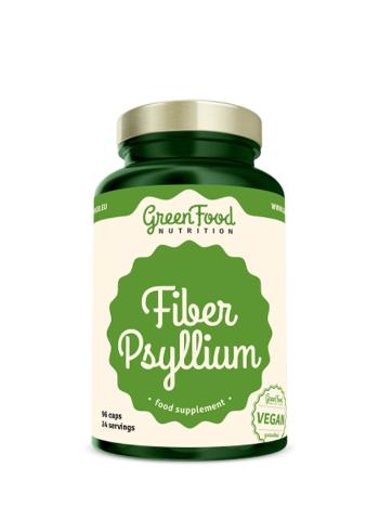 Vláknina Psyllium GREEN FOOD 96 kaps.