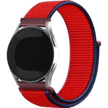 Eternico Airy Universal Quick Release 20 mm Chilli Red and Blue edge (AET-UN20AY-ChReB)