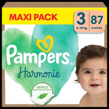 PAMPERS Harmonie Baby veľ.3, 87 ks