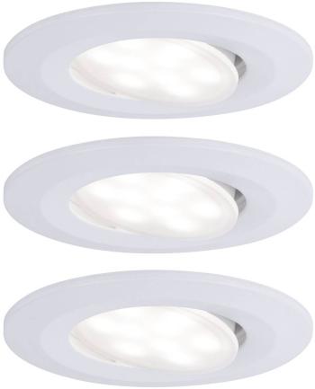 Paulmann 99927 Calla LED vstavané kúpeľňové svetlo sada 3 ks 18 W neutrálna biela  biela (matná)