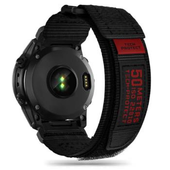 Tech-Protect Scount Pro remienok na Garmin Fenix 3 / 5x / 6x / 6x Pro / 7x, black