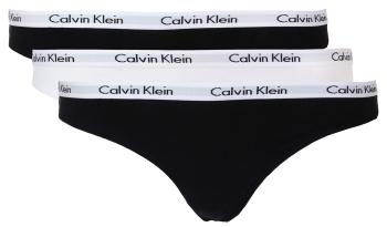 Calvin Klein 3 PACK - dámske tangá QD3587E-WZB XL