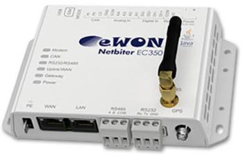 EWON NB1005 EasyConnect EC350 komunikačná brána LAN, RS-232, RS-485, 3G, GPS    12 V/DC, 24 V/DC, 48 V/DC 1 ks