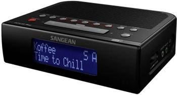 Sangean DCR-89+ rádiobudík DAB+, FM AUX, DAB+, UKW, USB  s USB nabíjačkou, funkcia alarmu čierna