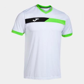 COURT SHORT SLEEVE T-SHIRT WHITE FLUOR GREEN BLACK XL