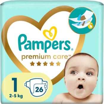 Pampers Premium Care Newborn Size 1 jednorazové plienky 2-5 kg 26 ks