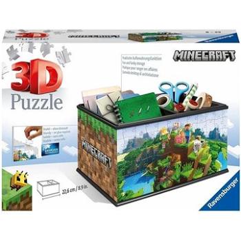 Ravensburger 3D Puzzle 112869 Úložná škatuľa Minecraft 216 dielikov (4005556112869)