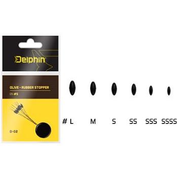 Delphin Olive Rubber Stopper Veľkosť SSS (8586016324153)