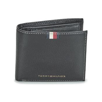 Tommy Hilfiger  TH CORP LEATHER CC AND COIN  Peňaženky Čierna