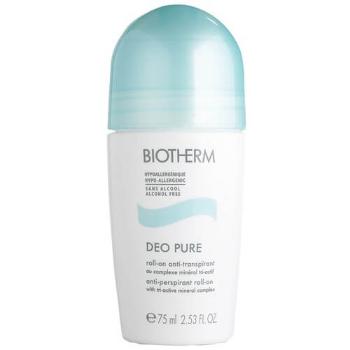 Biotherm Guličkový antiperspirant bez alkoholu Deo Pure (Antiperspirant Roll-on with Tri-active Mineral Complex) 75 ml