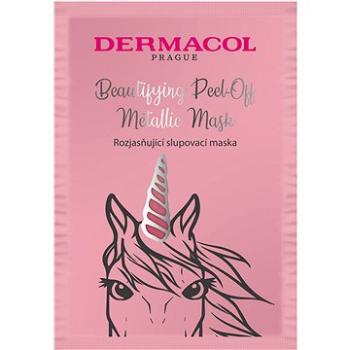 DERMACOL Beautifying Brightening Peel-Off Metallic Mask Brightening (8595003116671)